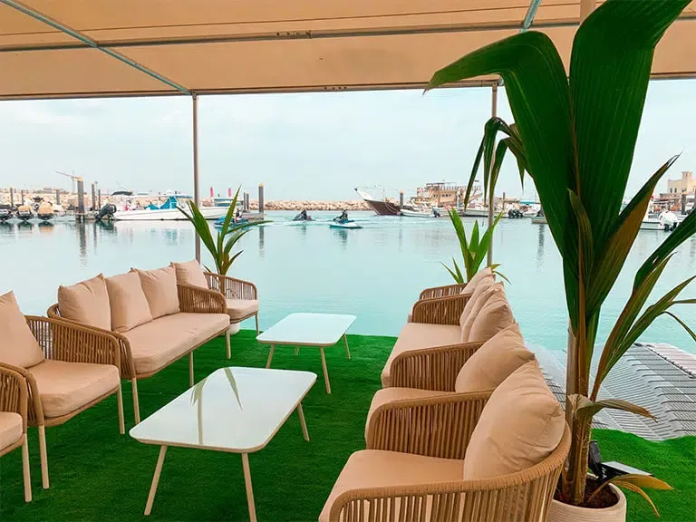 cafeteria by the ocean - jumeirah, dubai at Searide Dubai Jetski