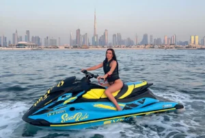 20 minutes jet ski burj khalifa view