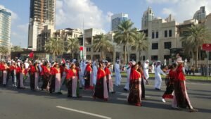 parade at city walk